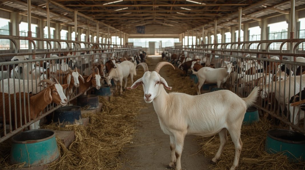 stall-fed-goat-farming-india-setup Feeding Habits of Goats