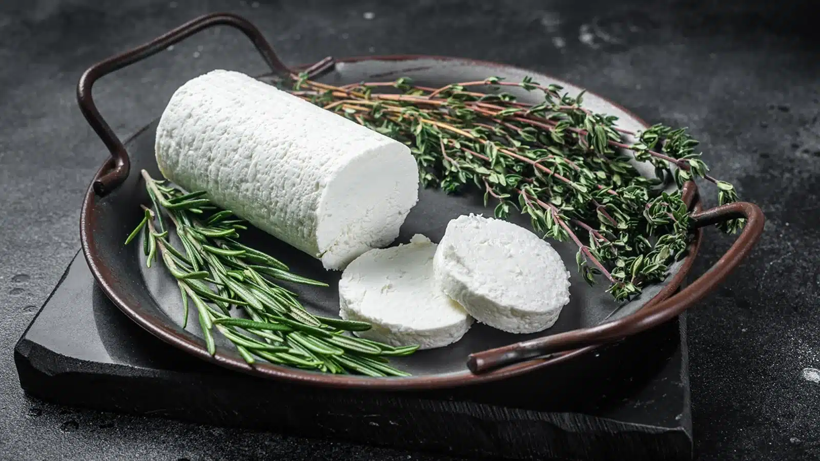 Artisan goat cheese