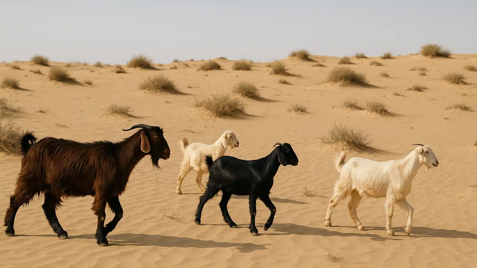 Goats — hides and leather by-product