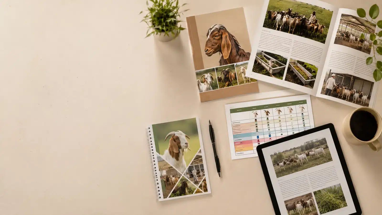 Goat-farming guides, charts and downloadable resources